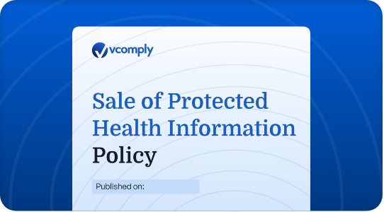 Sale of Protected Health Information (PHI) Policy