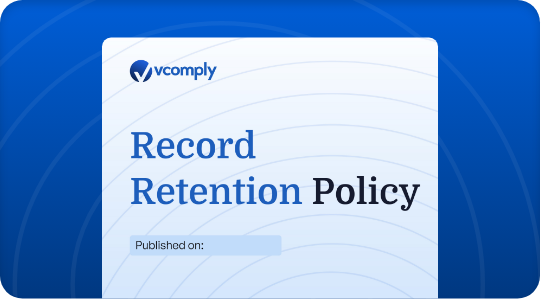 Record Retention Policy