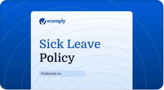 Sick Leave Policy