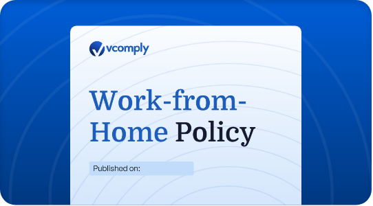 Work From Home Policy