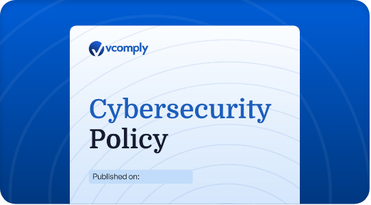 Cybersecurity Policy